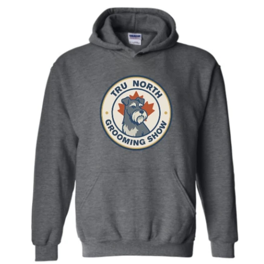 Pullover Hoodie — Dark Heather Grey